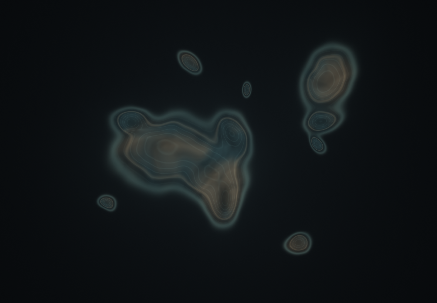 A Small Gravity — the chrome surface gave way to translucent pigment.